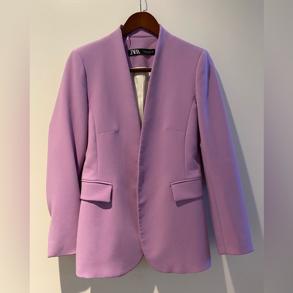 Lapelless Blazer from Zara